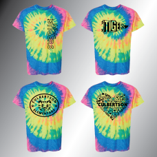 Culbertson Neon Rainbow Tie Dye Tee
